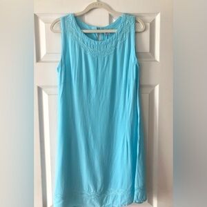 Bahama Beach, Powder/Baby Blue Dress